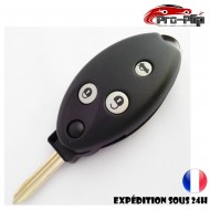 Clé Plip Compatible pour Toyota Aygo Peugeot 107 207 307 Citroen C1 C2 C3  C4 C5 C6 C8 Coque Boitier de Télécommande @Pro-Plip