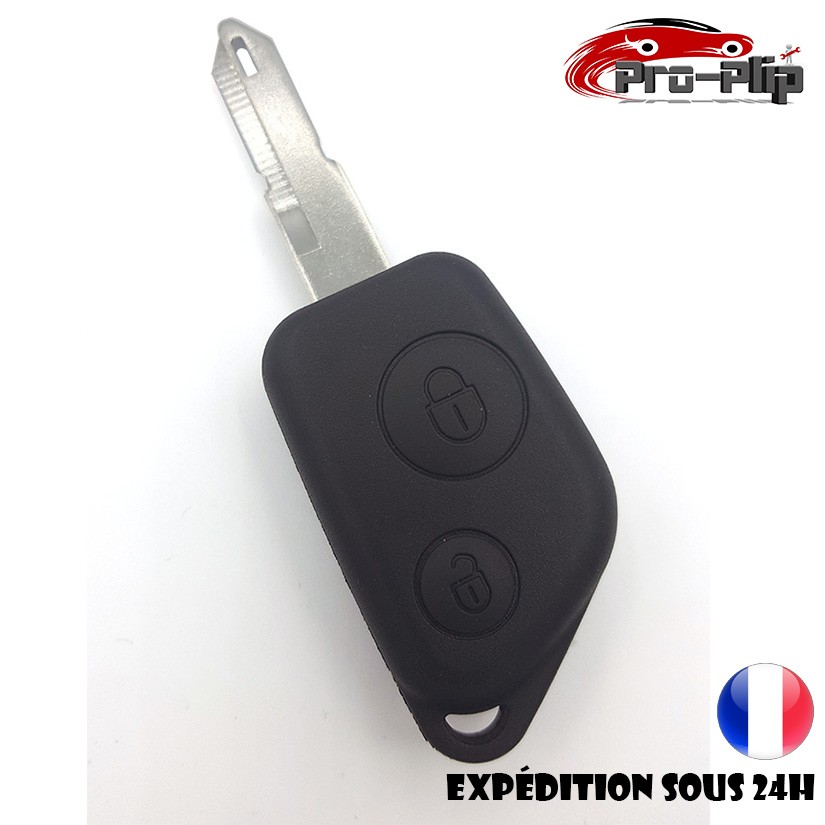 KIT DE TRANSFORMATION CLE PLIP Peugeot 106 206 306 2 boutons conversion  @Pro-Plip